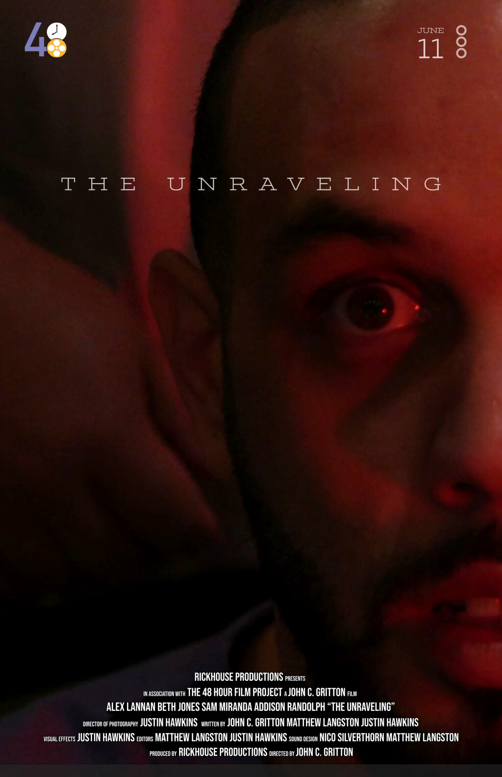 Filmposter for The Unraveling